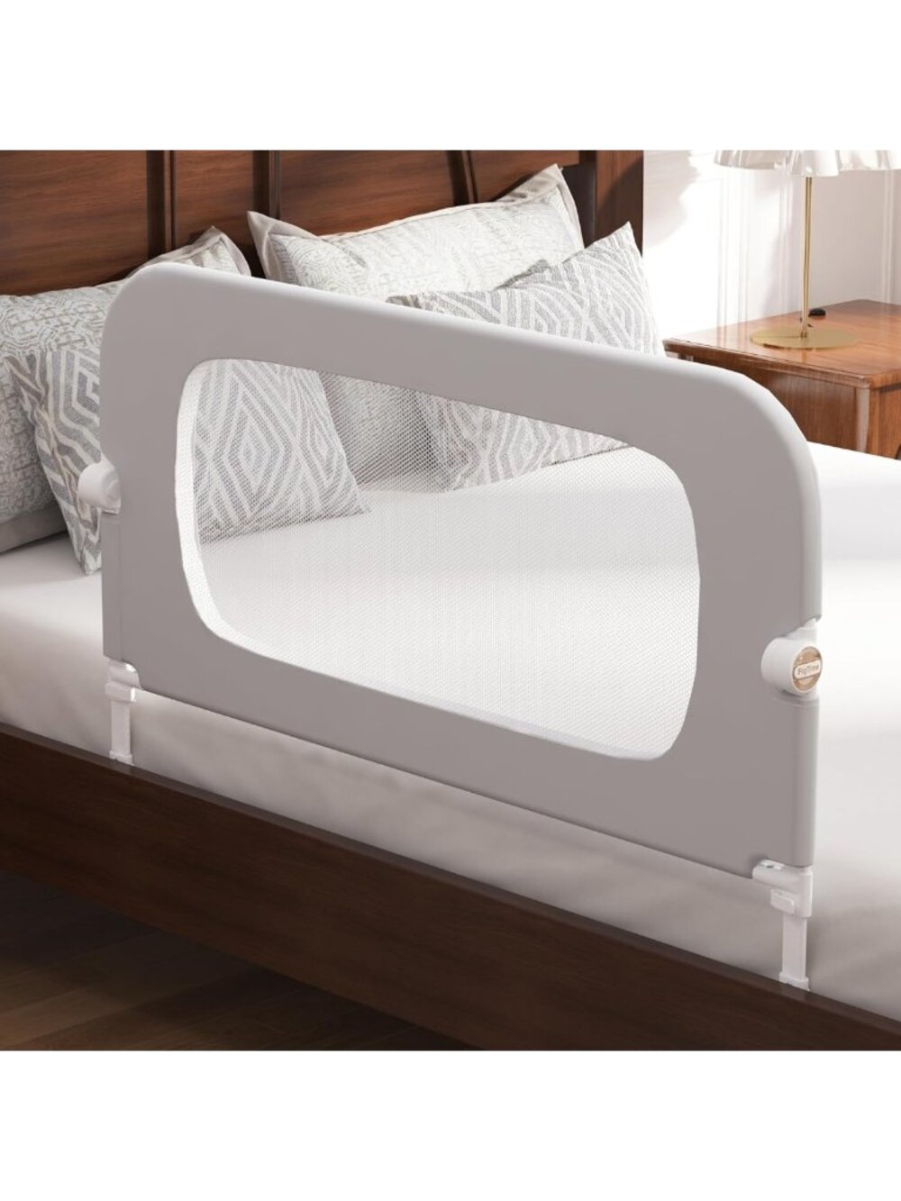 Adjustable Toddler Bed Rail Guard, Foldable Safety Rail for Twin to King Beds